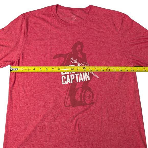 Captain Morgan Red Graphic Tee | Unisex L - Picture 4 of 6